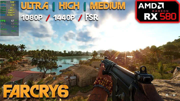 ¡Descubre el rendimiento de la RX 580 en Far Cry 6 + FSR!