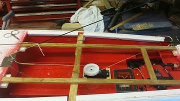 New sail winch setup