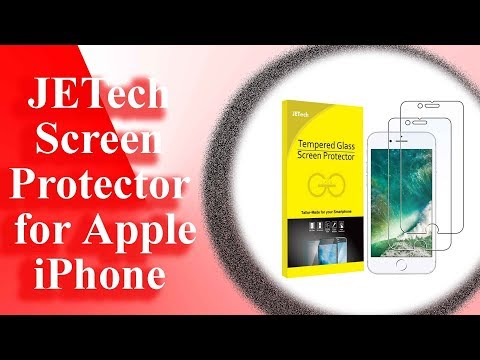 JETech Screen Protector for Apple iPhone 8 Plus and iPhone 7 Plus