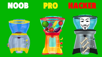 NOOB vs PRO vs HACKER - Blend It 3D