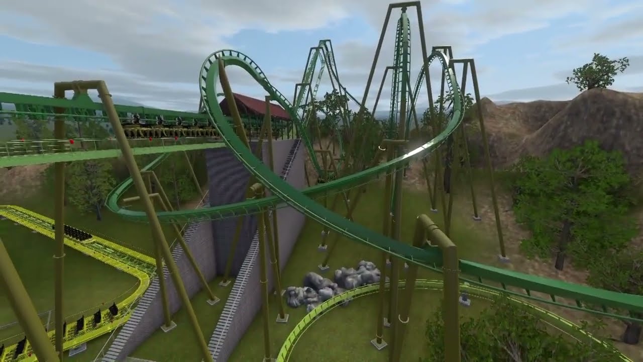 No Limits Coasters 3 coasters with Off-ride/On-ride POVs made W/ FVD