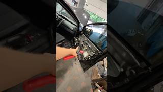 Mazda cx7 замена стекла установка би линз OLLO 2,5 fog h1 бронепленка Автосвет автозвук автоэлектрик