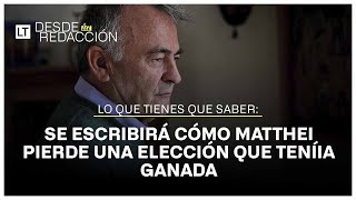 Pepe Auth: "Se escribirá como Matthei pierde una elección que tenía ganada"