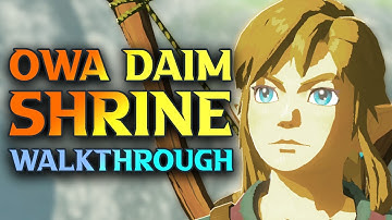 Owa Daim Shrine Walkthrough - How To Complete Stasis Trial -  Zelda Breath Of The Wild