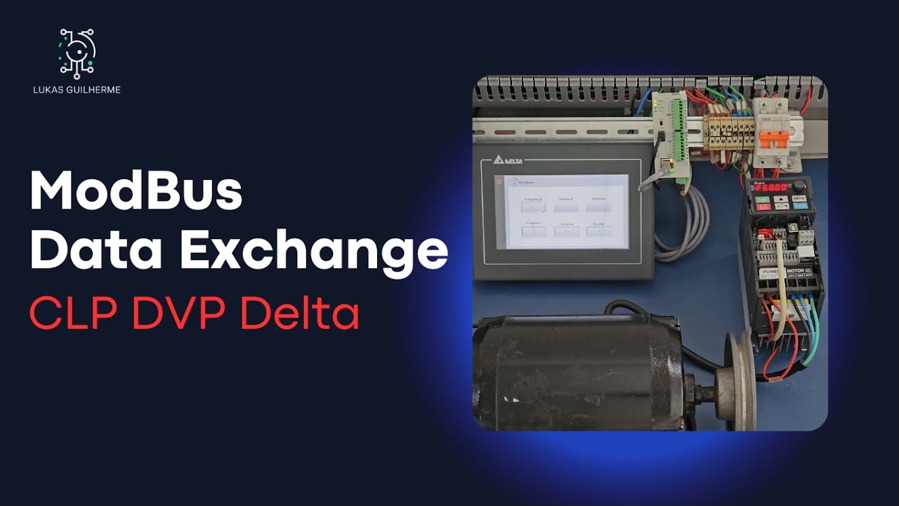 Comunicação Modbus entre CLP Delta DVP e Inversor MS300 | Data Exchange ...