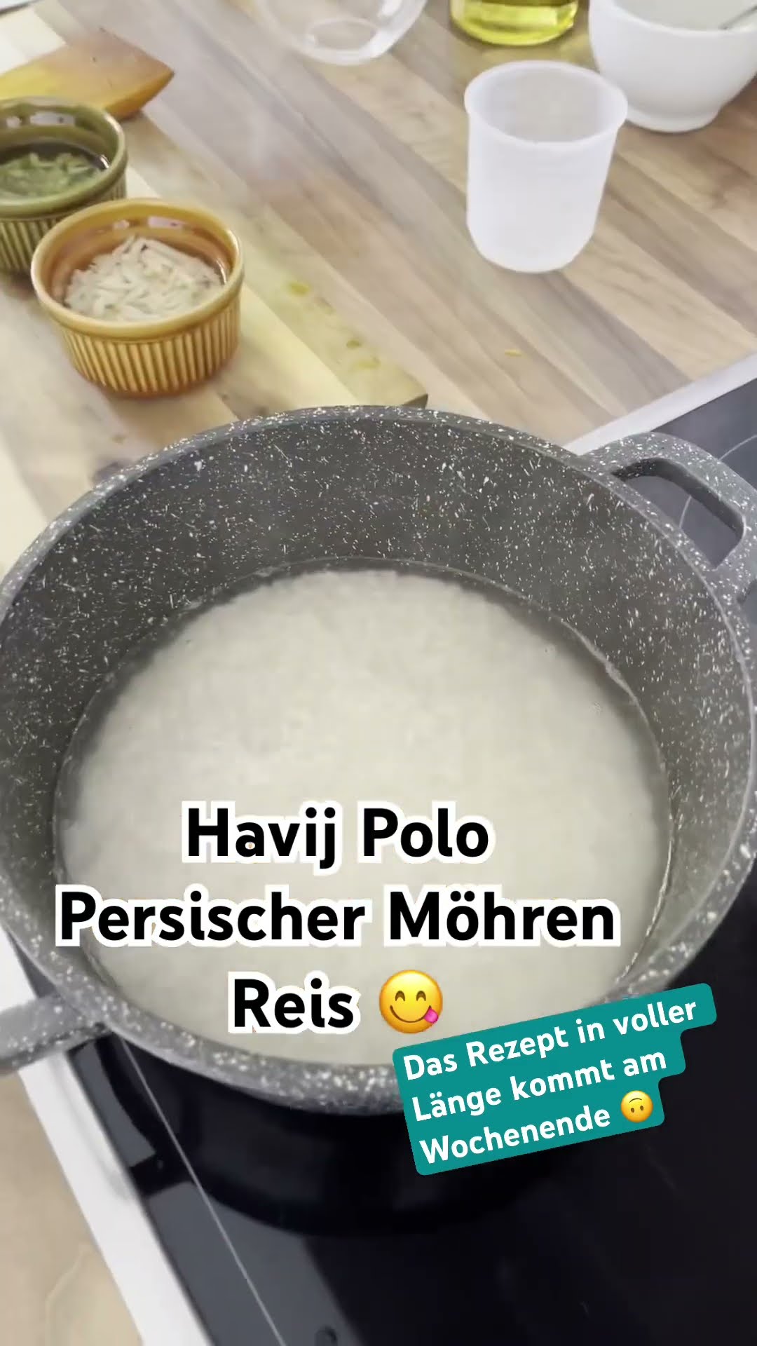Eins meiner Lieblingsrezepte 😍 Havij Polo - Persischer Möhrenreis ...