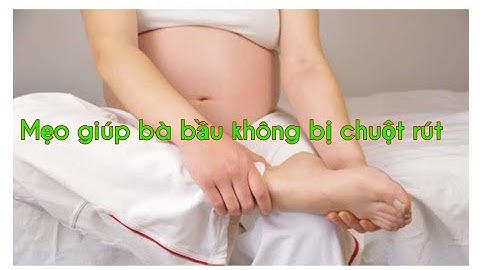 7 mẹo giúp bà bầu không bị chuột rút