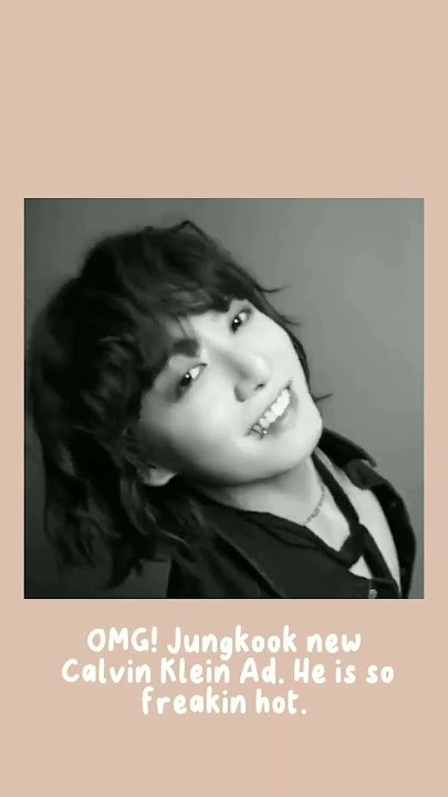 Jungkook New Calvin Klein Ad