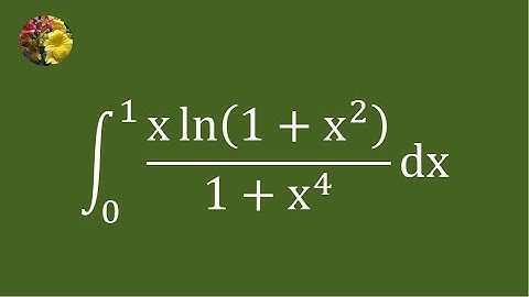2nd method to evaluate the definite integral using basic techniques (Mis-2241A)