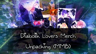 Diabolik Lovers: More, More Blood 開封! Unpacking merch!