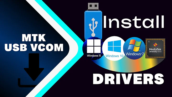 Install MTK USB VCOM Drivers on Windows 7, 8, 8.1, 10 and 11 PC