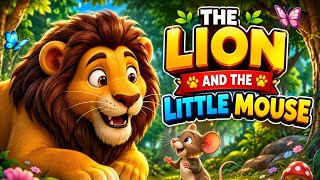 The Lion And The Little Mouse Moral Story For Kids