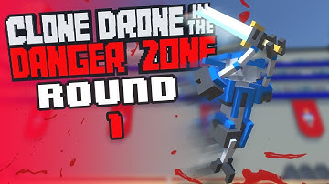 ROBOT GLADIATORS! | Clone Drone in the Danger Zone #1