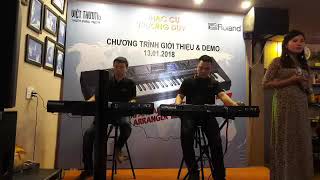 Demo Roland E-A7 cùng ca sĩ Ngọc Bích  12-2017