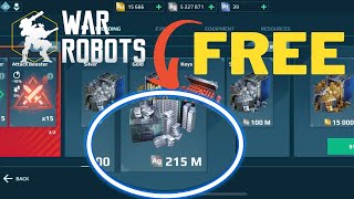 How To Get Free Gold and Silver in War Robots (iOS/Android)
