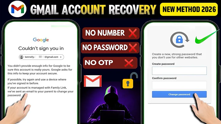 How to Recover Gmail Password without Recovery Email, Phone Number & Verification Code 2026
