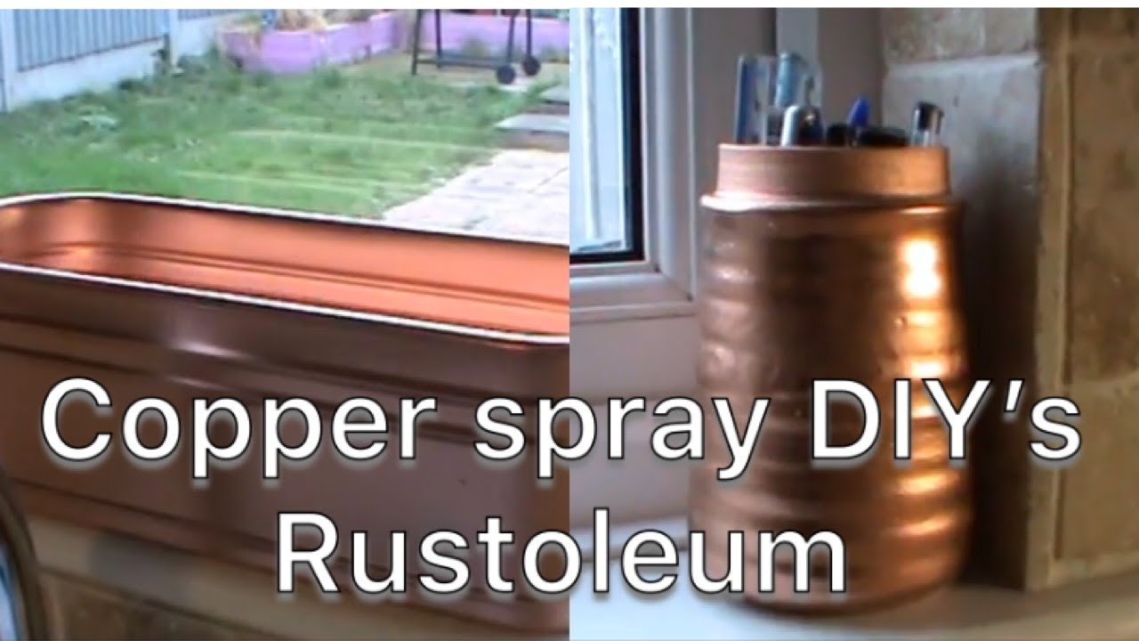 IKEA ***HACK*** FABULOUS DIY using Rustoleum Copper spray 