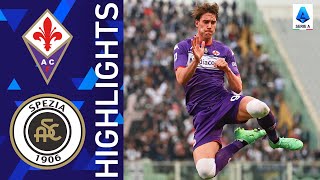 Fiorentina 3-0 Spezia | Vlahovic secures a win for Fiorentina | Serie A 2021\/22