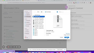 Blackboard Ultra Waymaker Import