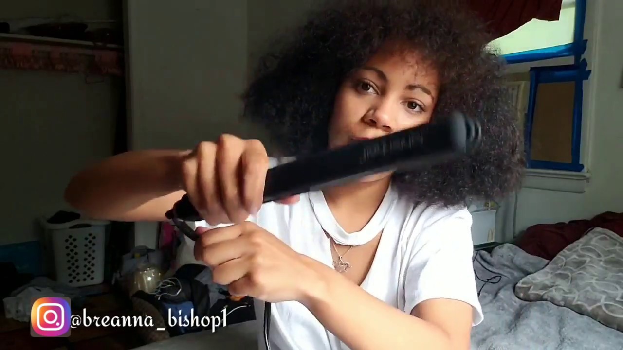 How I Straighten My Hair Tutorial Fahrenheit Hair Care System