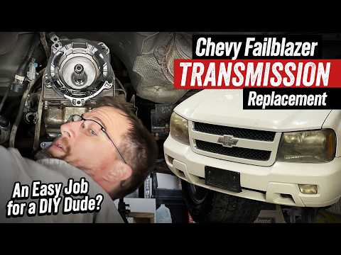 DIY Transmission Removal and Installation - 2009 Chevy Trailblazer / GMC Envoy - SUCCESSFUL REPAIR!