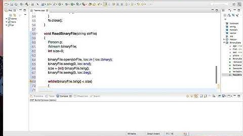 C++ Reading / Write Binary File