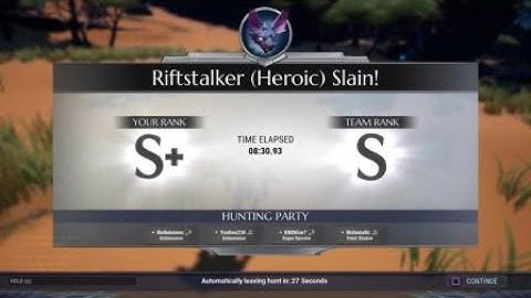 Dauntless. Interrupting riftstalker is easy