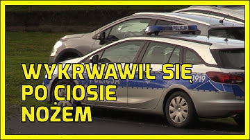 POWIAT POLKOWICKI. Wykrwawił się po ciosie nożem