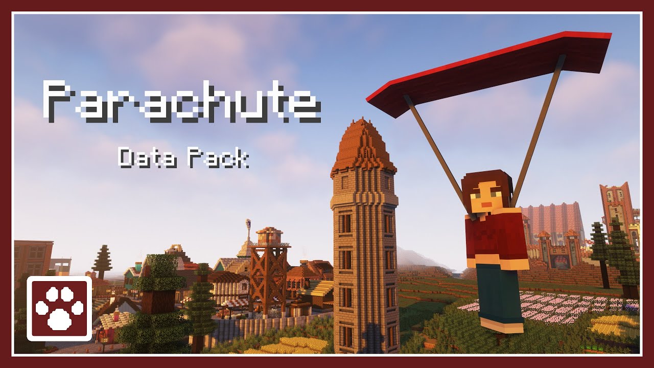 Parachute - Data Pack | Minecraft 1.20.5+ - YouTube