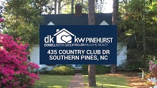 435 Country Club Drive Southern Pines NC Homes for Sale in Southern Pines