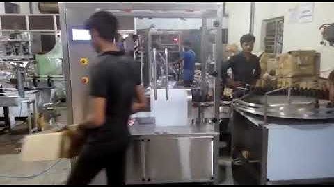 Pet Bottle / Glass Bottle Automatic Inverted Type Air Jet Vacuum Cleaning Machine