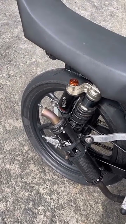 Silencer Carbon knalpot RX king super mantul