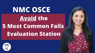 NMC OSCE Avoid the 5 Most Common Fails Evaluation Station (SBAR Handover)