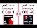 Snapdragon 680 vs Snapdragon 6 Gen 1 | what