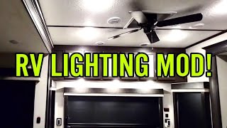 Awesome RV LED Lighting Modification!