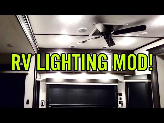 Stylish 12-Volt RV LED Lights - RV Camping & Adventure