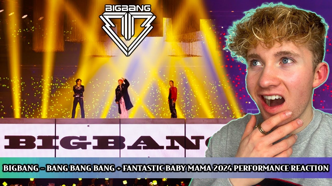 BIGBANG - 'BANG BANG BANG' + 'FANTASTIC BABY' MAMA 2024 PERFORMANCE REACTION
