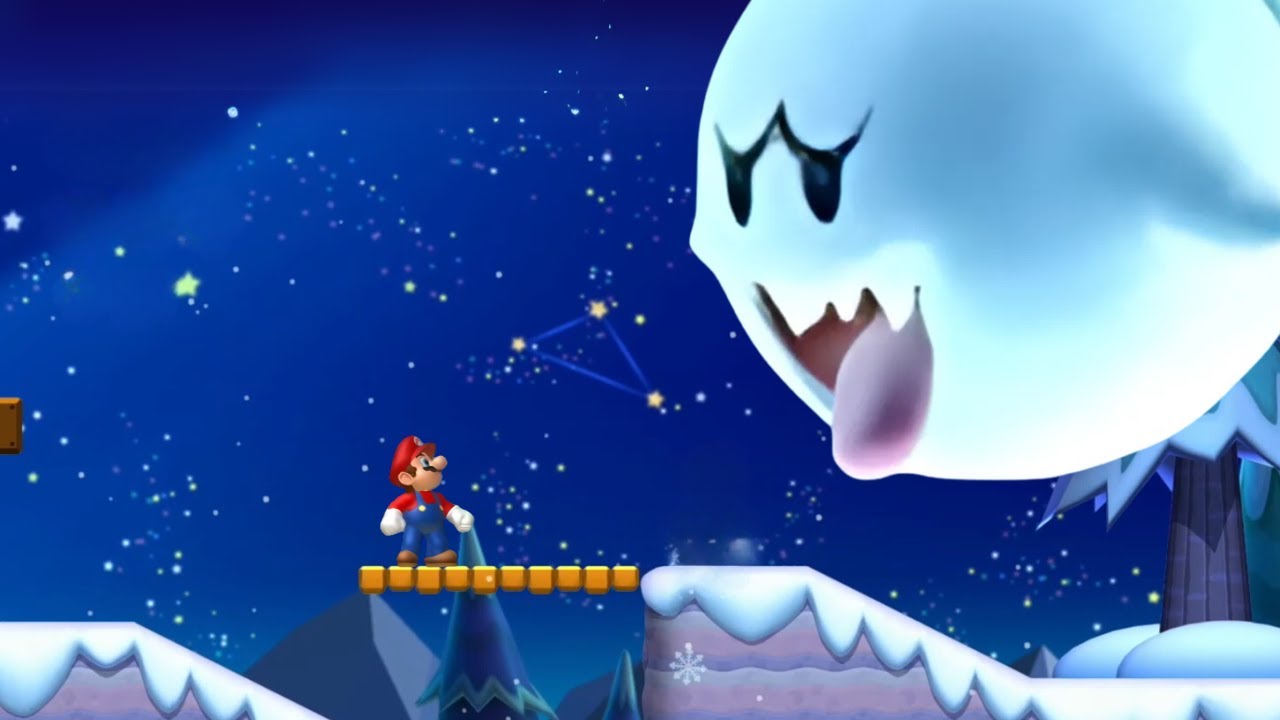 New Super Mario Bros. U Deluxe – Part 3: Frosted Glacier & Massive Boo