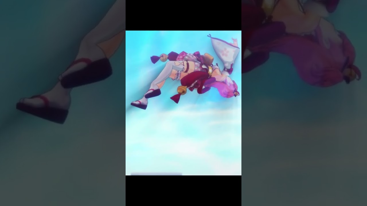 ご機嫌にチェンソーマンのOPを歌っていたら余の超級覇王電影弾に轢かれるさくらみこ【#shorts /ホロライブ切り抜き】