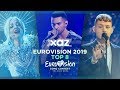 Eurovision 2019: Top 8 - NEW 🇦🇺🇮🇹🇲🇪🇬🇧
