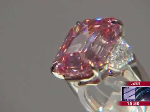 იშვიათი ვარდისფერი ბრილიანტი კრისტის აუქციონზე იყიდება