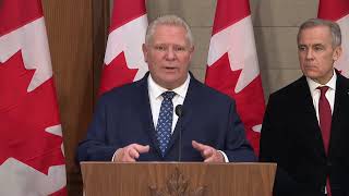 Famous Prime Minister Mark Carney and Ontario Premier Doug Ford sign agreement | APTN News Wealth