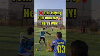Stop Playing Turf Cricket? The Harsh Truth About Turf Cricket
