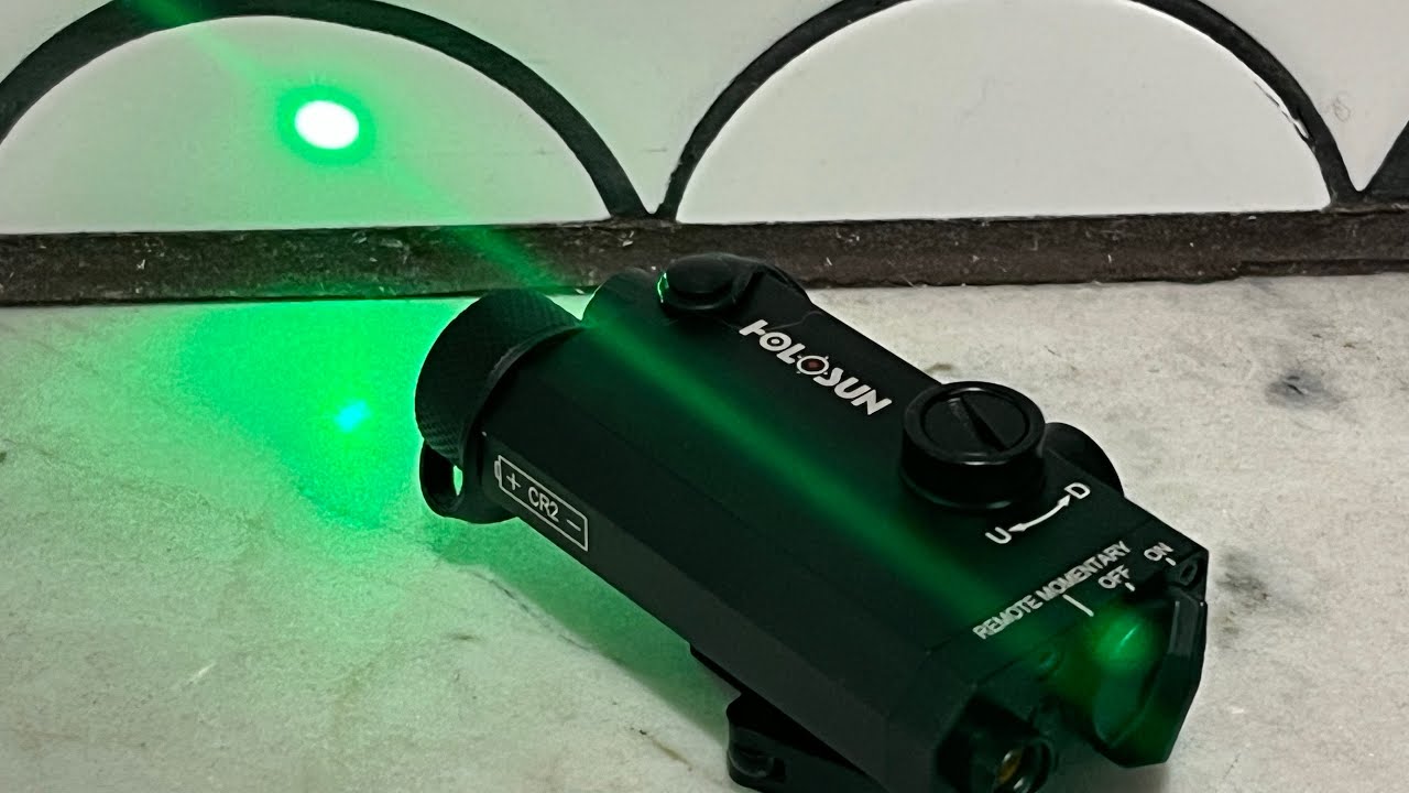 Holosun LS117G Laser - YouTube