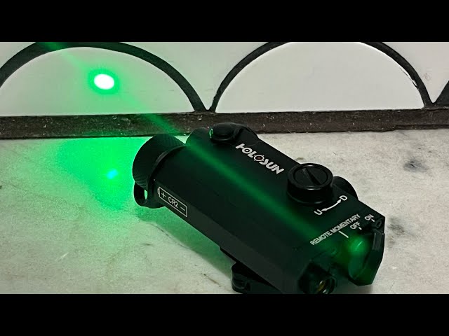Holosun■LS117G Green Laser Sight■ホロサン Holosun LS117G Laser - YouTube