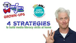 4 STRATEGIES | Build media literacy skills at home | For Judy Center Early Learning Hubs