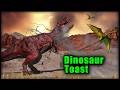 Dinosaur Toast. Asteroid hits earth &amp; cooks everything! T-Rex Toast