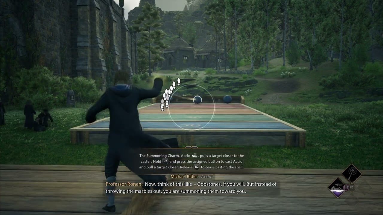 Hogwarts Legacy summoners court introductory