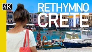 Crete - Rethymno Harbour & Old Town | Walking Tour