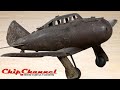 1940s Marx Seversky P35 Toy Fighter Airplane Restoration